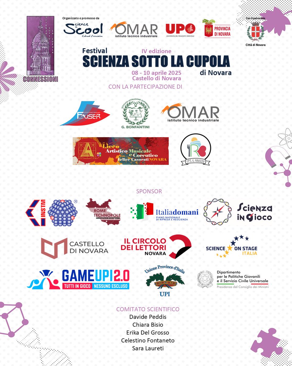 a_scienceiscool's tweet photo. Grazie a tutti i partecipanti, gli organizzatori, i relatori, gli organizzatori dei laboratori, le istituzioni e gli sponsor che hanno reso possibile lo svolgimento del Festival!!! https://t.co/re4Qvhaczg