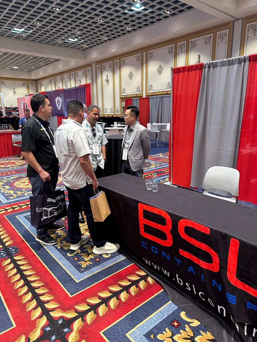 bslcontainers's tweet photo. 🚀 NPSA Las Vegas 2025 - That’s a Wrap!

What an incredible 3 days at #NPSALasVegas! While the exhibition may be over, the connections we've made and innovations we showcased are just the beginning. https://t.co/y9fmwFCZ77