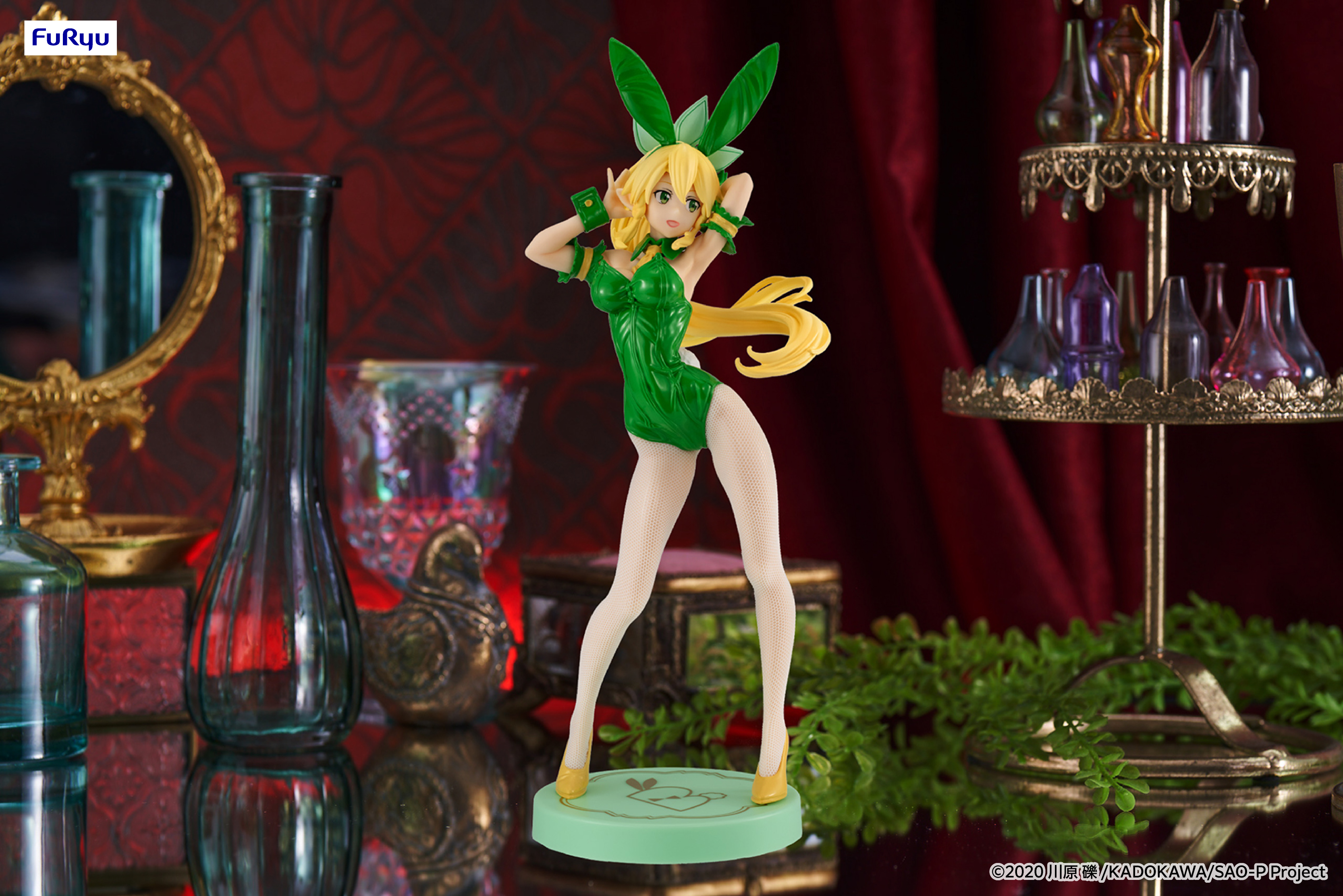 ソードアート・オンライン　リーファフィギュア　くじ　フリュー ソードアート・オンライン』バニー姿のリーファがフリューの