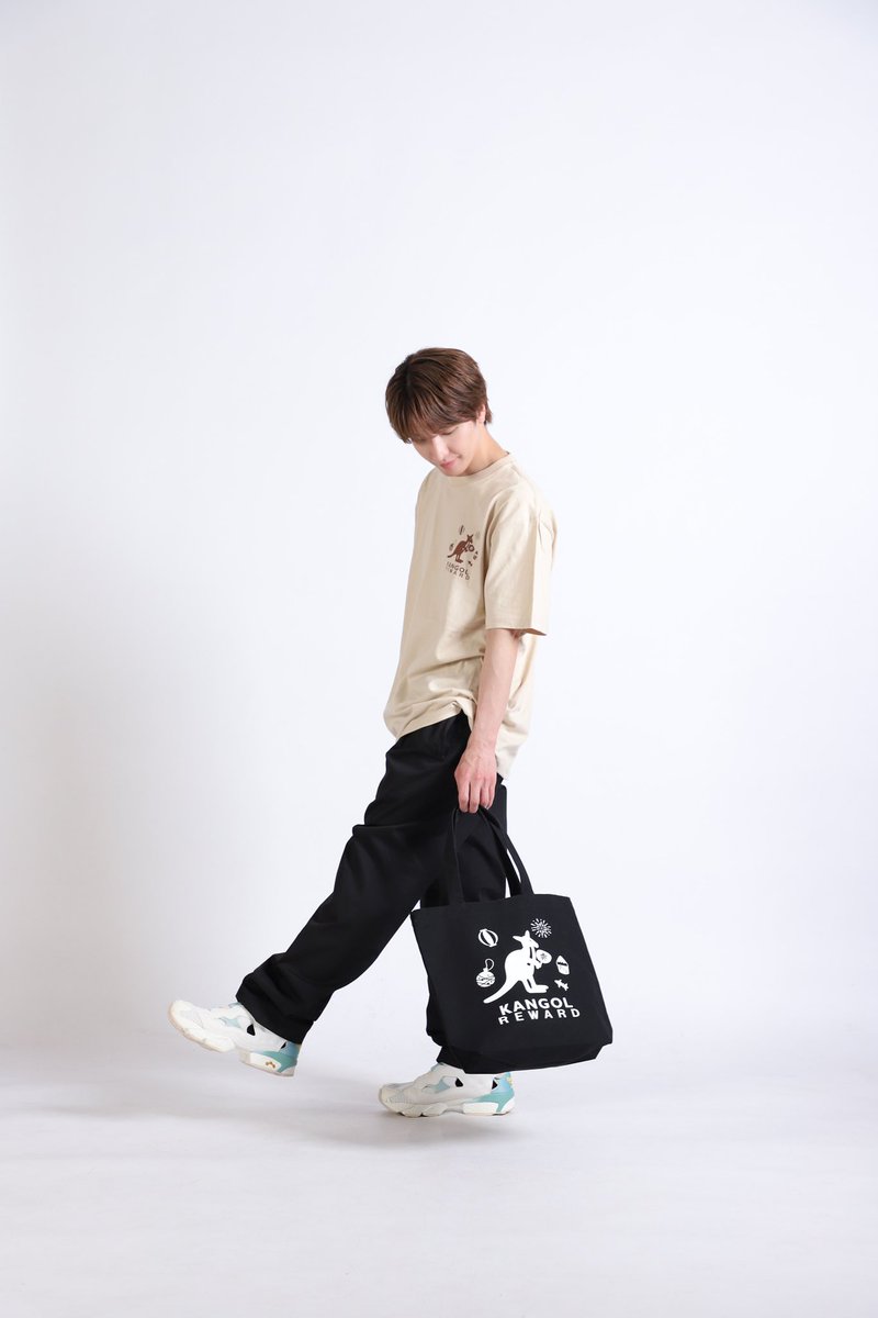 松岡卓弥×KANGOL REWARD コラボトートバッグ 完全受注生産】松岡卓弥×KANGOL REWARD コラボ企画！トートバッグ