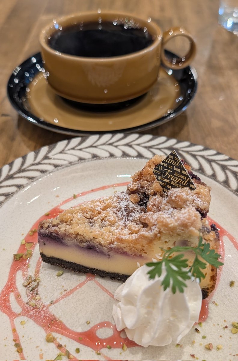 Na81947111's tweet photo. #COTALO #チーズケーキ #コーヒー
ブルーベリーのチーズケーキ🫐
コーヒーは挽きたて☕
✻
✻
✻
みなさんのおかげで記録更新してる
私のYouTube
↓
https://t.co/WLyh0AK4Rr https://t.co/HU2zMDGdid