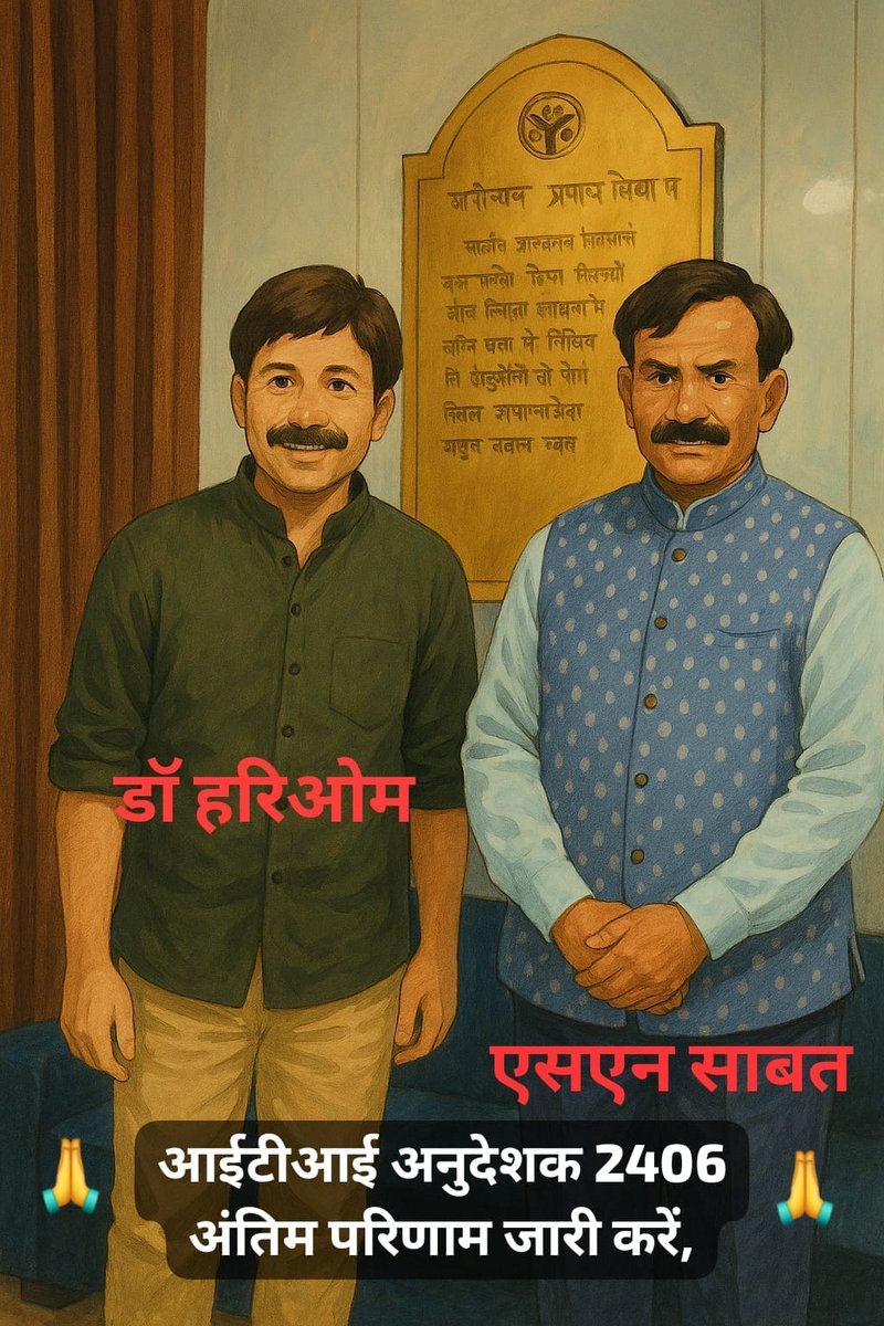 SataneshM's tweet photo. @dr_hariom_ias Iti इंस्ट्रक्टर 2406 विद्यार्थियों की हालत भी यही है कभी upsssc आयोग , कभी निदेशालय कभी मंत्री जी के ऑफिस में कभी इको गार्डन महोदय विचार करें कब तक ऐसा आश्वाशन ही चलेगा ।
रिजल्ट देकर समस्या का हल निकाल दीजिए ,
ताकि हमारा भी उद्धार हो जाय । 🙏🙏 https://t.co/QNY6tDGG6X