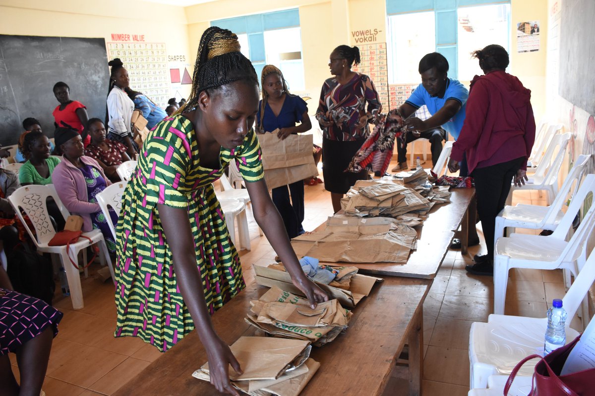 The excitement in the eyes of these teenage mothers could not be hidden as they showcased their embroidery after term 1 closure. We were all so joyous to see them reunite with their friends and families esp. children at Chwele.
  grecakenya.org