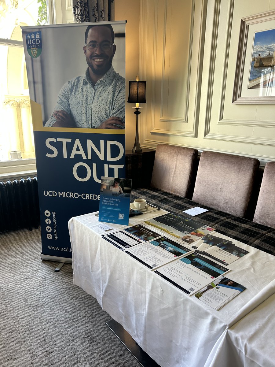 UCD Micro-credentials (@ucdmicrocreds) on Twitter photo ⚙️Delighted to be at the <a href="/ISACAIreland/">ISACA Ireland</a> Chapter annual Conference today in Dún Laoghaire with the <a href="/_advancecentre/">Advance Centre</a> and <a href="/UCDCompSci/">UCD Computer Science</a> . A great event, bringing together top professionals in information security, IT governance, and risk management. ⚙️Delighted to be at the <a href="/ISACAIreland/">ISACA Ireland</a> Chapter annual Conference today in Dún Laoghaire with the <a href="/_advancecentre/">Advance Centre</a> and <a href="/UCDCompSci/">UCD Computer Science</a> . A great event, bringing together top professionals in information security, IT governance, and risk management.