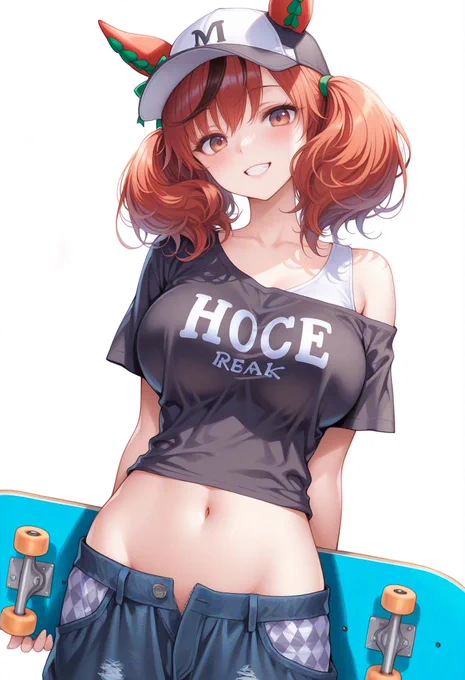 スケボーとネイチャちゃん 