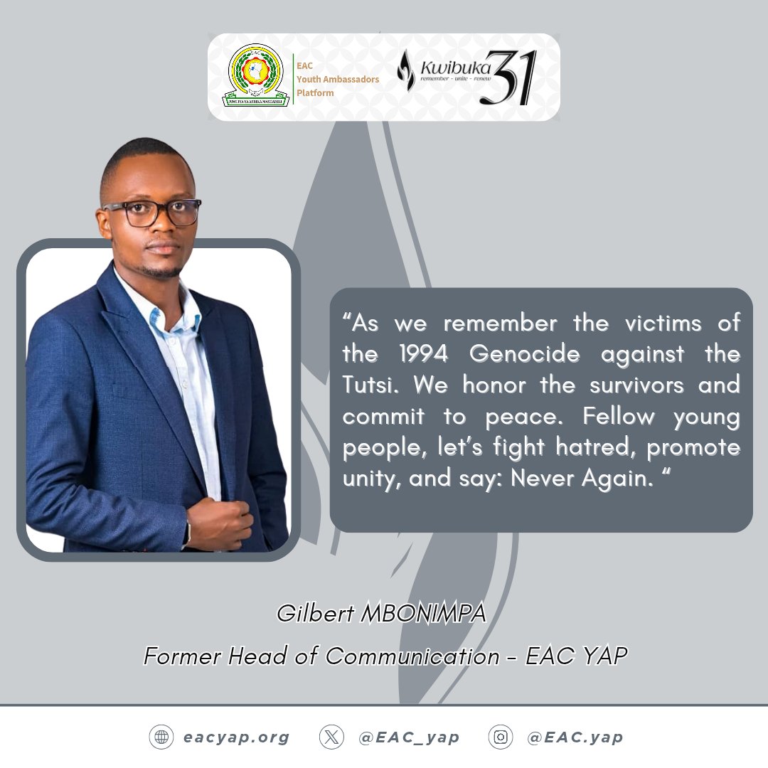 EAC Youth Ambassadors Platform tweet media