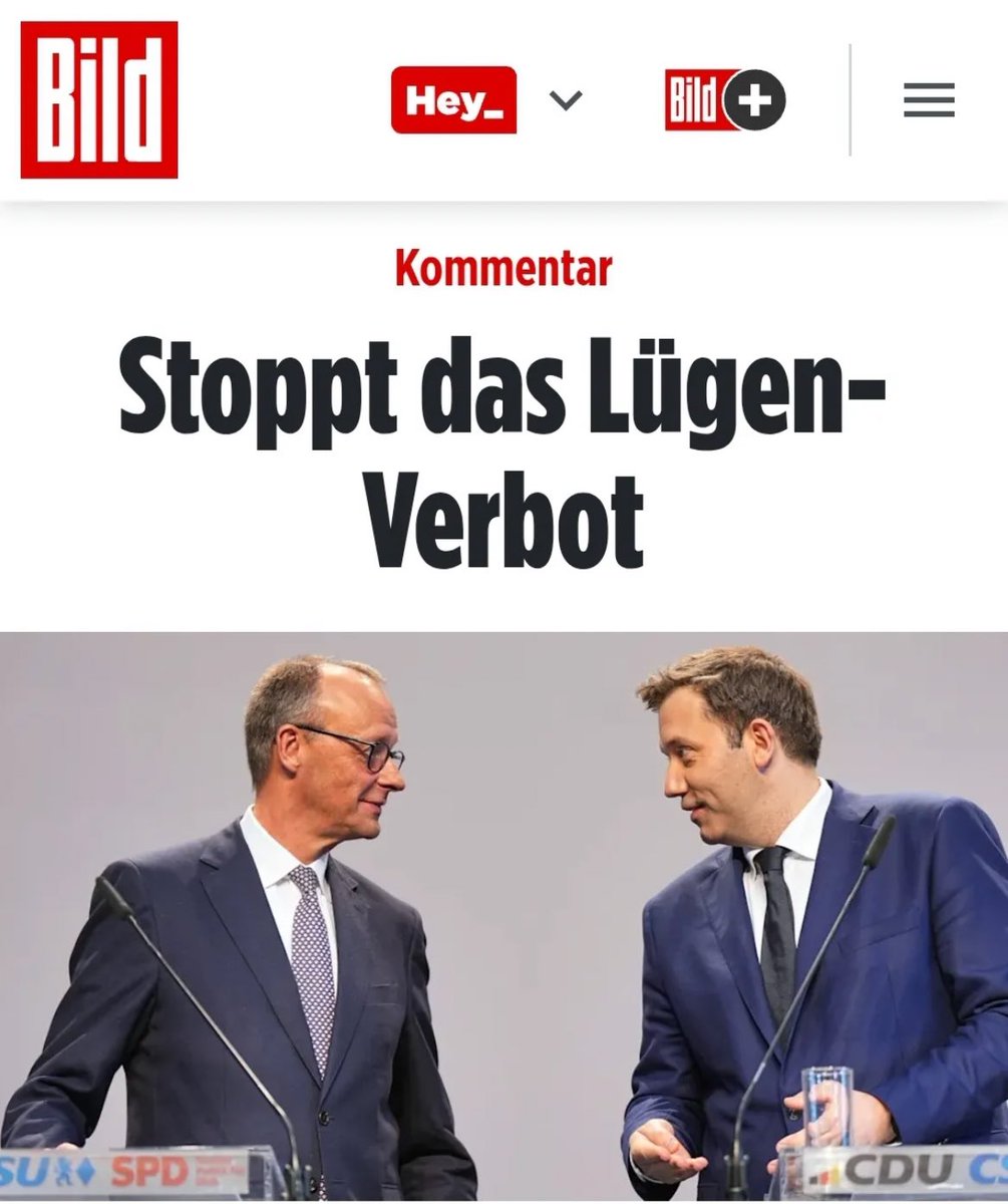 Bei der BILD hat man offensichtlich Angst, dass man bald Journalismus machen muss.