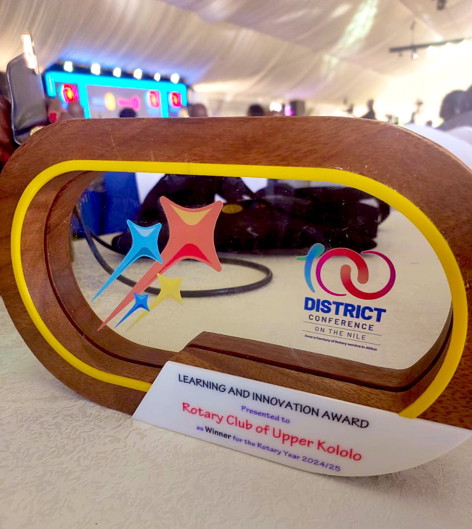 Proud recipients of the “Learning and Innovation Award 🎓💡” — a celebration of our commitment to continuous growth, adaptive solutions that empower communities.

Here's to learning, unlearning, and innovating boldly 🚀📘

<a href="/DAlinange/">Dan K Alinange</a> <a href="/dgrotaryd9213/">DG Geoffrey Martin Kitakule</a> <a href="/rotaryd9213/">Rotary District 9213</a> @100ThDISCON