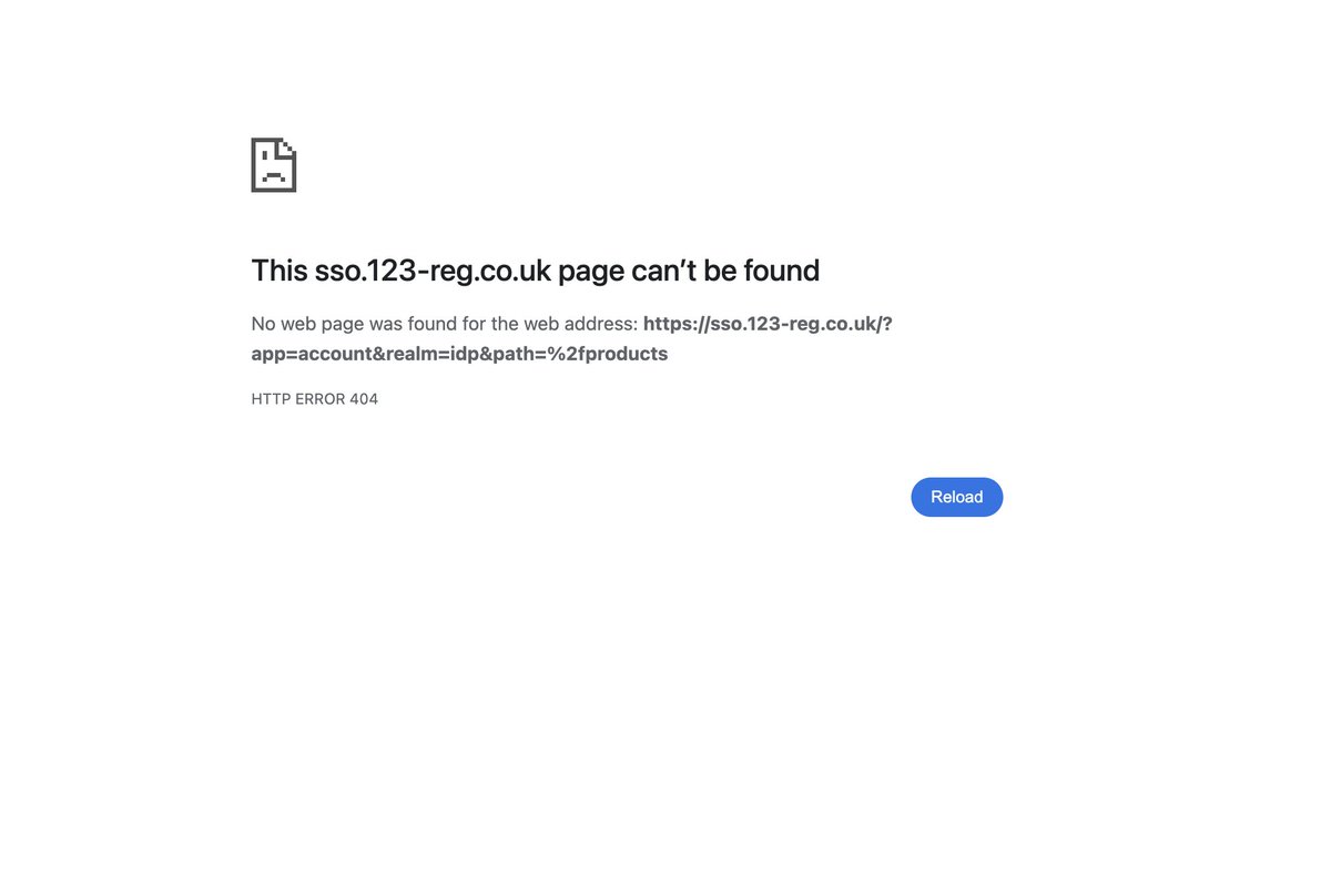 elliottrichmond's tweet photo. Whats up with @123reg  today? Can't seem to login? https://t.co/mbvhqiMvX4