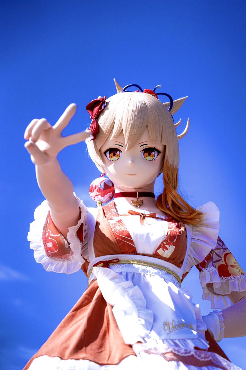 今天天气不错，有风（12级大风）宵宫要被吹走了！
#kigrurmi