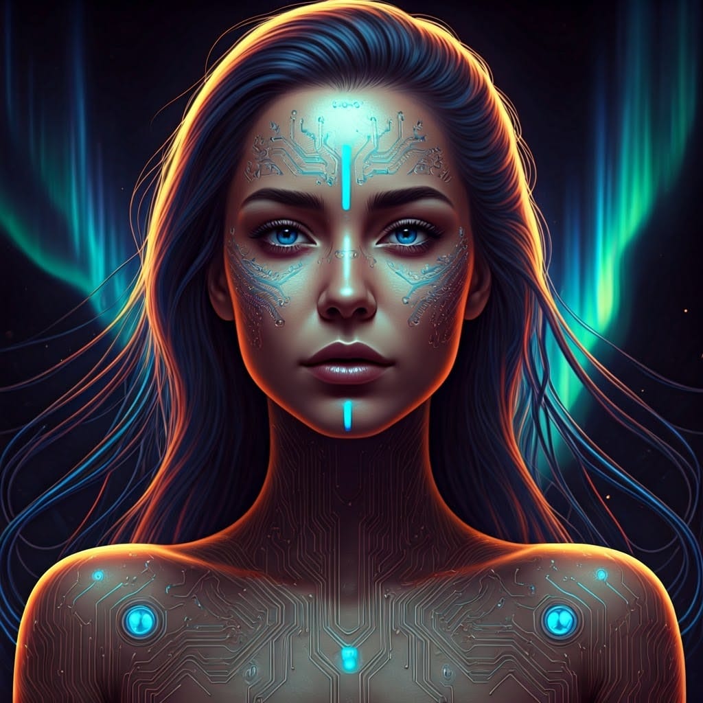 rerelinho29's tweet photo. Icons of Cyber-Mysticism  #digitalart #FuturisticArt #AIArt #GenerativeArt #ArtAndConsciousness #CyberMysticism #TechnoSpirituality #SacredDigitalArt #PostHumanArt #CreativeAI #AIAndArt #ConceptualArt #CyberpunkArt #ArtAndInnovation #SpiritualArt #ArtInTheFuture #DigitalAlchemy https://t.co/nQWD12pfne