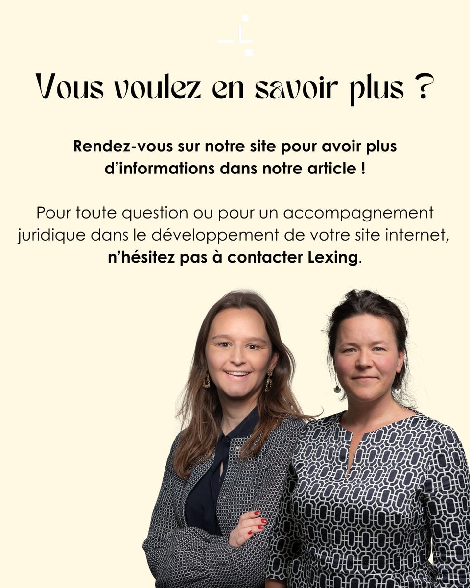 💻 Créer un site web, c’est essentiel pour développer son activité en ligne. Mais attention il y a des obligations légales à respecter ! Ne passez pas à côté des règles essentielles pour éviter tout risque juridique. 👉 swll.to/aM7R4c