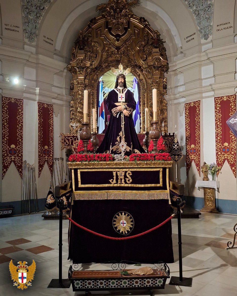 hdad_rescatado's tweet photo. #PRIOSTÍA | Nuestro Padre Jesús Nazareno #Rescatado entronizado en la parihuela procesional para el ejercicio del #VíaCrucis

Nuestro Titular ya luce en la parihuela procesional de la Hermandad para presidir el ejercicio del Vía Crucis por las calles de nuestra feligresía... https://t.co/8jKW1A9jtV