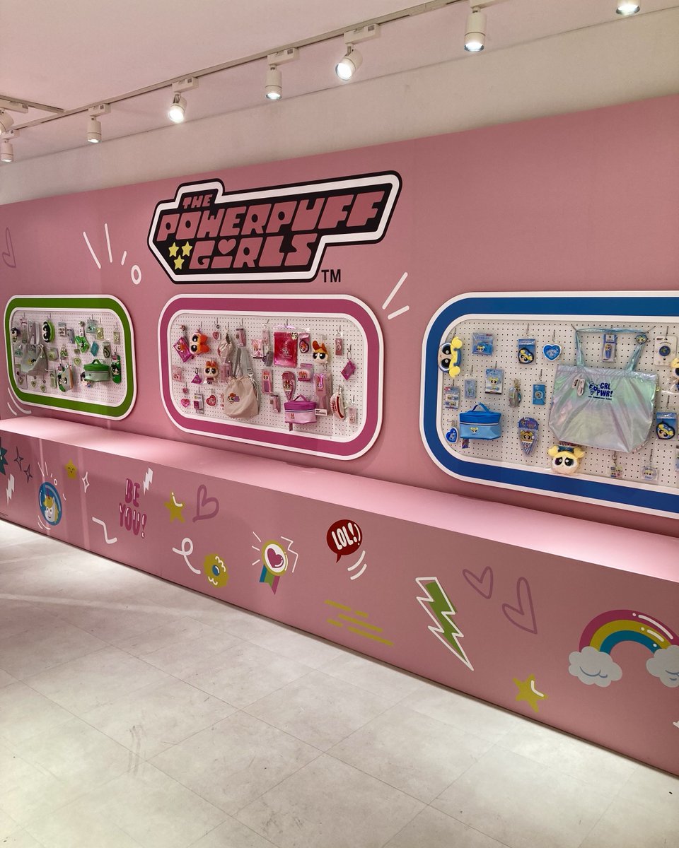 パワーパフガールズ のPOP-UP STOREが 期間限定で仙台にオープン
