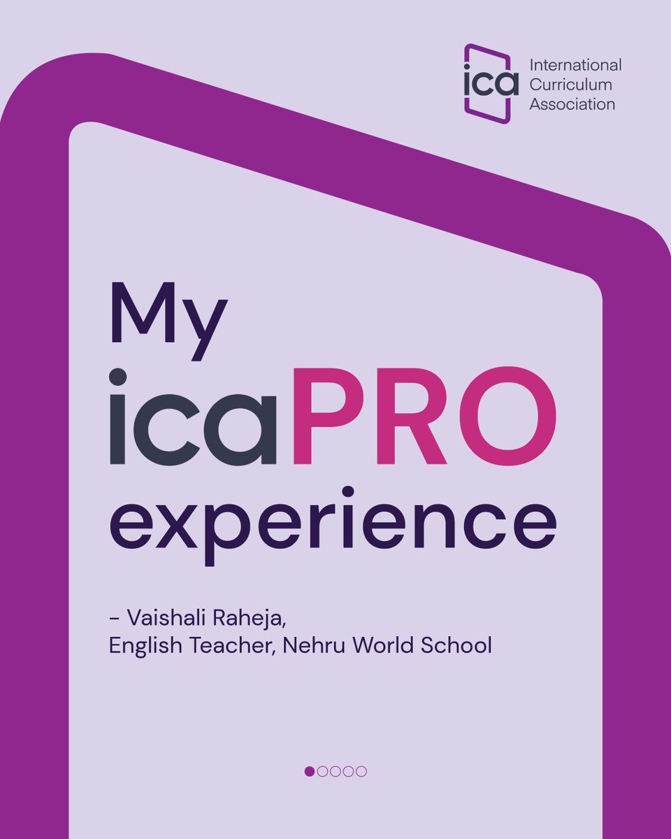 IC_Association's tweet image. Have you taken advantage of our free 7-day trial to icaPRO yet? You don’t need to be an ICA educator!
To learn more and to start your free trial, visit: pd.internationalcurriculum.com/icapro-about