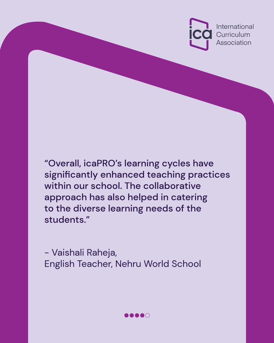 IC_Association's tweet image. Have you taken advantage of our free 7-day trial to icaPRO yet? You don’t need to be an ICA educator!
To learn more and to start your free trial, visit: pd.internationalcurriculum.com/icapro-about