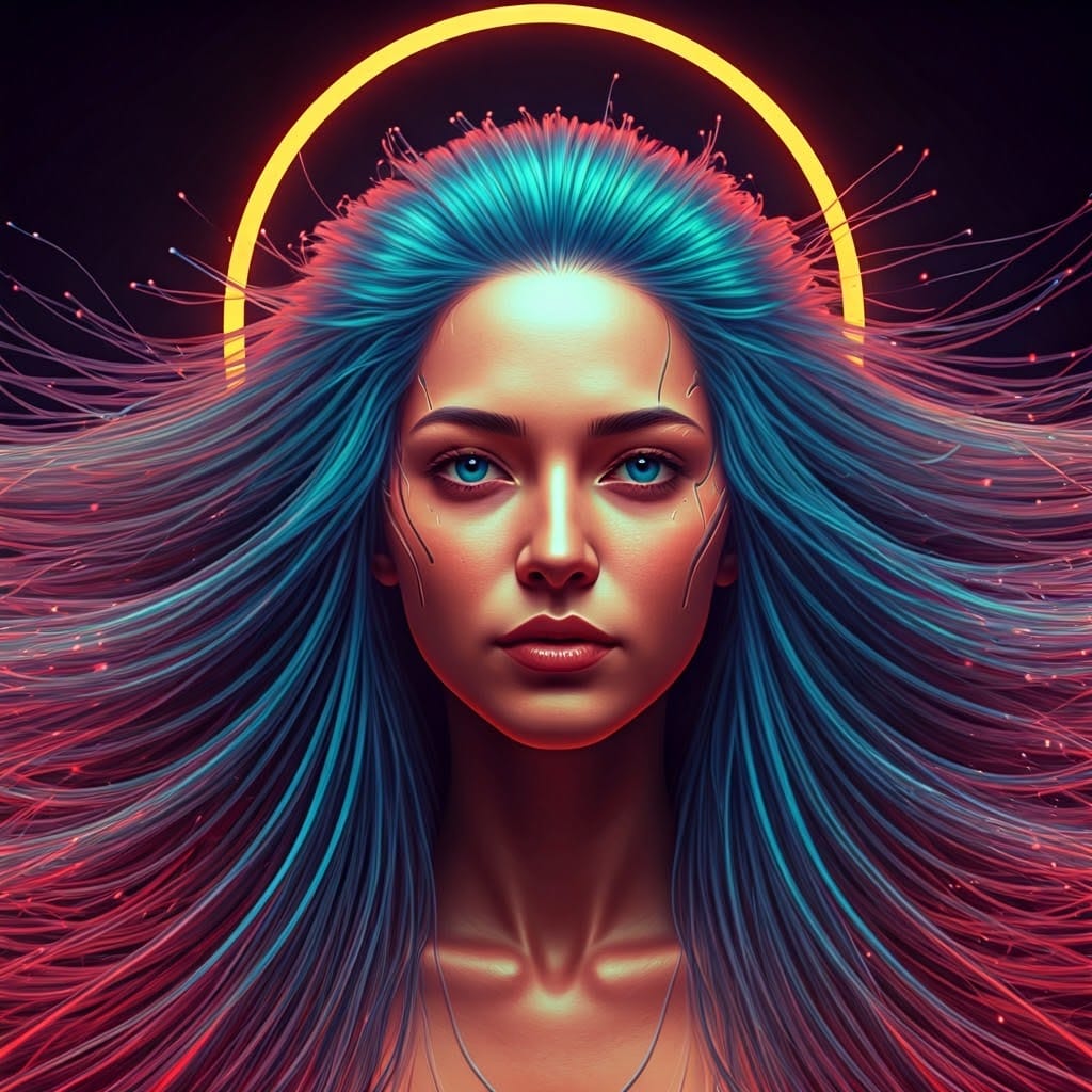 rerelinho29's tweet photo. Icons of Cyber-Mysticism  #digitalart #FuturisticArt #AIArt #GenerativeArt #ArtAndConsciousness #CyberMysticism #TechnoSpirituality #SacredDigitalArt #PostHumanArt #CreativeAI #AIAndArt #ConceptualArt #CyberpunkArt #ArtAndInnovation #SpiritualArt #ArtInTheFuture #DigitalAlchemy https://t.co/srd0QdjkIl