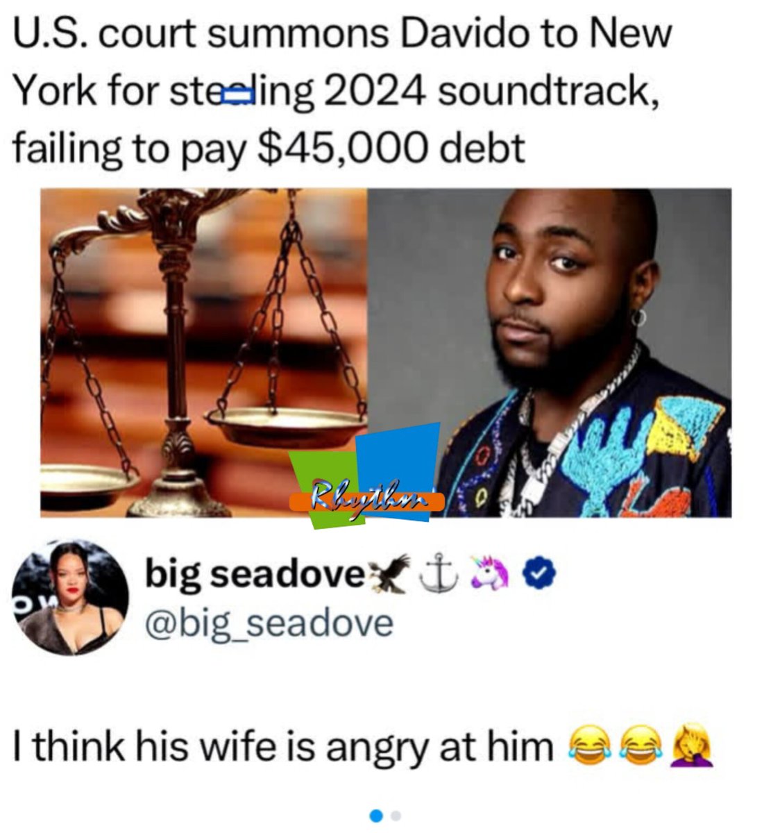 937RhythmFm's tweet image. It&apos;s too early for this please. 

What&apos;s your take on this?
#davido #gist #trends #news #viralvideo #viral #artistenews