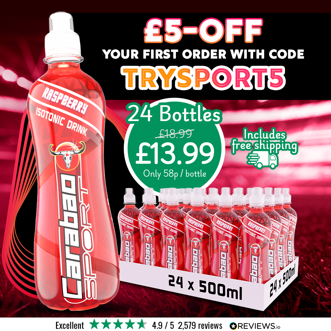 NEW Raspberry flavour SPORT drink😋

A uniquely formulated carbohydrate-electrolyte drink designed to contribute to the maintenance of endurance performance and enhance hydration during prolonged exercise. Give it a try using code TRYSPORT5 for money off 👉bit.ly/4iCvZ5k