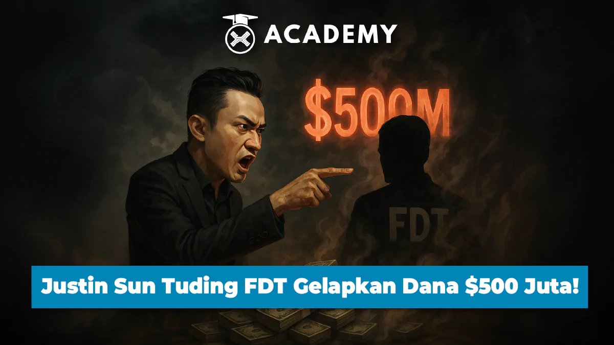 Justin Sun, pendiri Tron, kembali menjadi sorotan setelah melontarkan tuduhan serius terhadap First Digital Trust (FDT), sebuah perusahaan kustodian crypto asal Hong Kong. Tuduhan ini mencakup penggelapan dana sebesar $500 juta...

Baca di sini:

indodax.com/academy/justin…

#INDODAX
