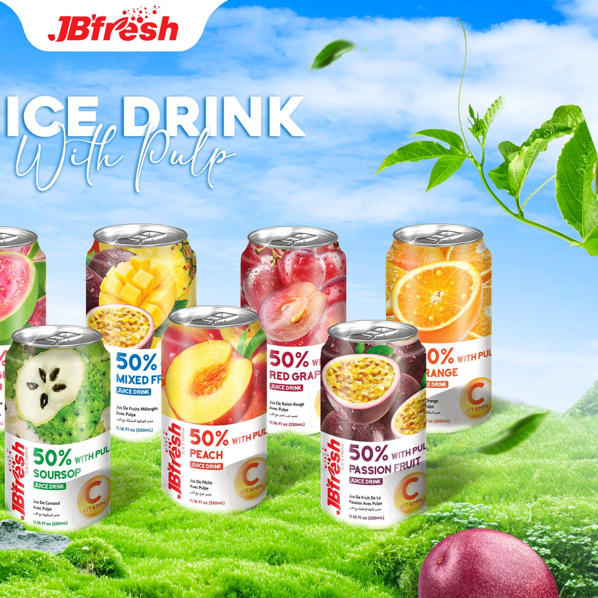 JBFreshBeverage's tweet photo. ๐ง JB'Fresh โ Real Fruit Flavor, Real Pulp, Real Refreshment!๐น
Don't miss the opportunity to experience ๐๐'๐๐ฟ๐ฒ๐๐ต and explore potential cooperation opportunities at Anuga Select China 2025!๐ค
๐Website: https://t.co/U6rcENjLlB
#JBfresh #vietnam #beverage https://t.co/TNoQhH8Bmy