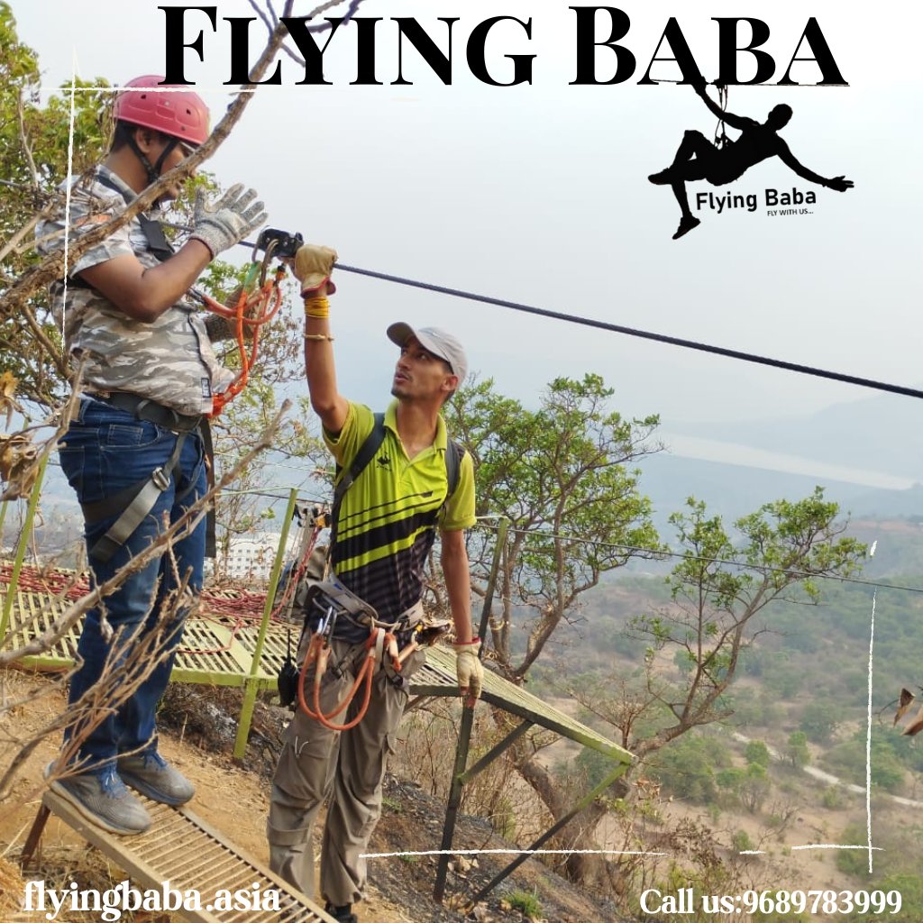 flying_baba's tweet photo. Flying Baba presents India’s 2nd Longest Mountain Zipline – 750m thrill in one go at Mulshi, Pune!
Fly without wings. Join the adventure! https://t.co/RFTszzKV4P