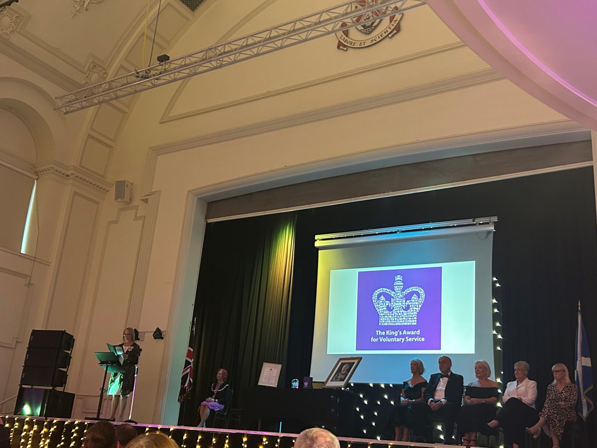 UKLogitech's tweet photo. Proud to support Old Kilpatrick Food Parcels as they receive the King’s Award for Voluntary Service 🏆👏 A huge honour for a group making a real difference in our community. Well deserved! @OKfoodparcels  #KingsAward #OKFP #CommunitySupport #Volunteering https://t.co/xpuhFRUE2v