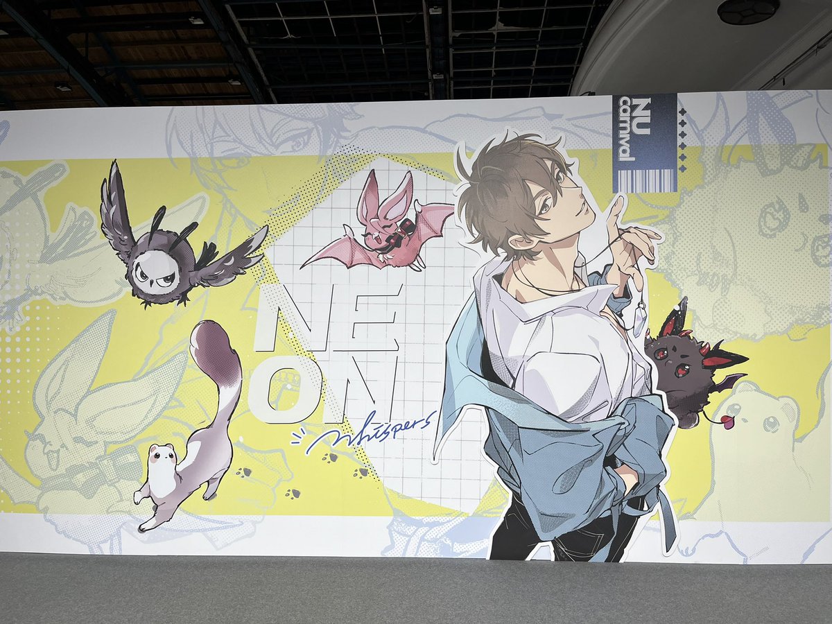 pai0610's tweet photo. 來看新世界狂歡展覽
#Neonwhispers https://t.co/3ZZ8fgHtpM