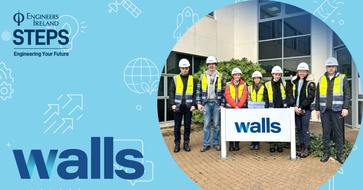 EngineerIreland's tweet image. Walls Construction are hosting their 3rd Engineering Your Future experience this year. Another group of lucky TY students will visit Walls sites, listen to talks, take part in workshops and more. Thank you to all in Walls for hosting students this year. 

#EngineeringYourFuture