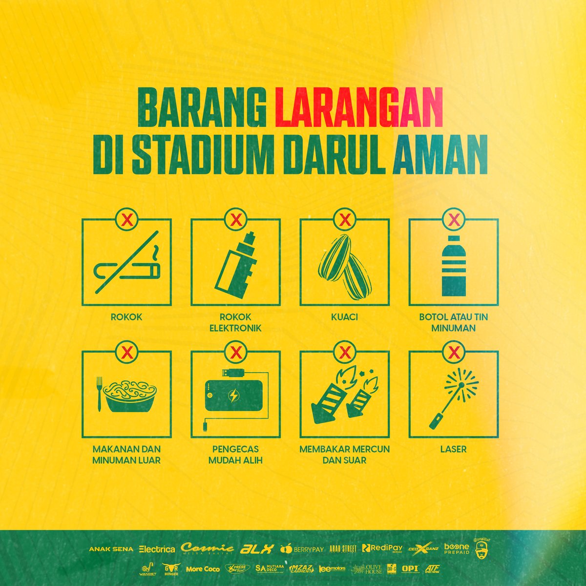 kda_fc's tweet image. 🟢🟡 𝐈𝐍𝐅𝐎 𝐏𝐄𝐍𝐘𝐎𝐊𝐎𝐍𝐆 𝐃𝐈 𝐒𝐓𝐀𝐃𝐈𝐔𝐌 𝐃𝐀𝐑𝐔𝐋 𝐀𝐌𝐀𝐍 🟢🟡

#KDAFC #LigaSuper2425 #LS25 #KDASAB