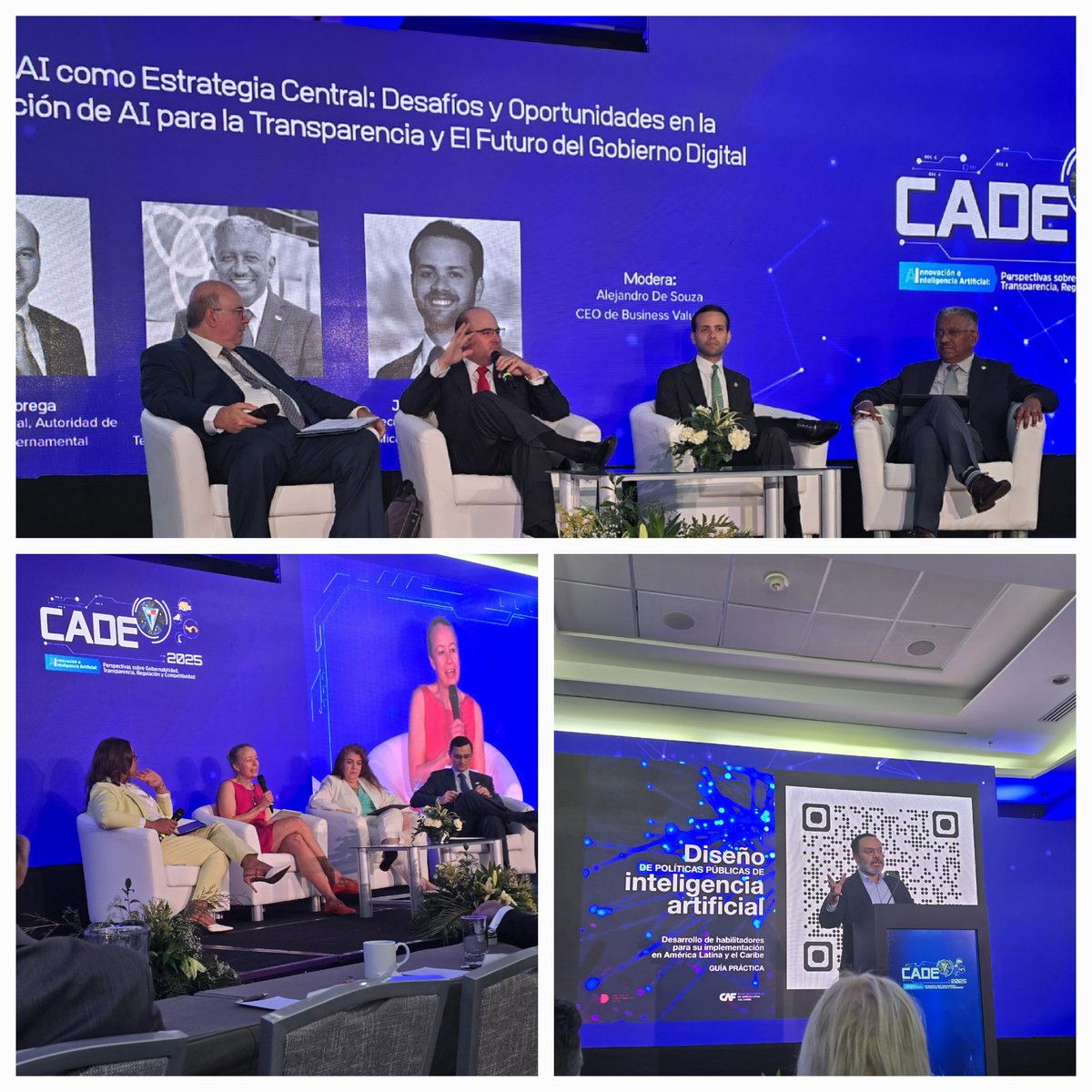 Felicitaciones a <a href="/Apedeorg/">APEDE</a> <a href="/Gdesanctis/">Giulia De Sanctis- hija de inmigrantes</a> y Nerio Peña por un excelente #CADE2025. La IA como tema crítico, una secuencia de muy buenos expositores en buena combinación de enfoque integral de tecnología, regulación, negocios y políticas públicas. Las oportunidades son infinitas!.