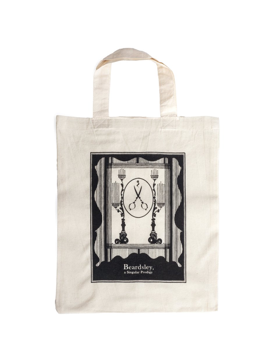 オブリービアズリー展 トートバッグ-クリアファイルセット ビアズリー