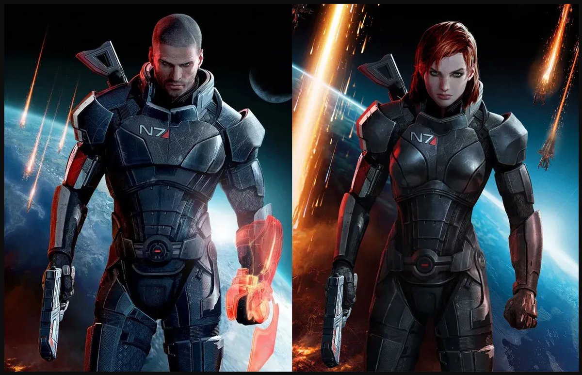 Commander Shepard was born April 11th, 2154. Happy birthday, Commander 🎉🎉