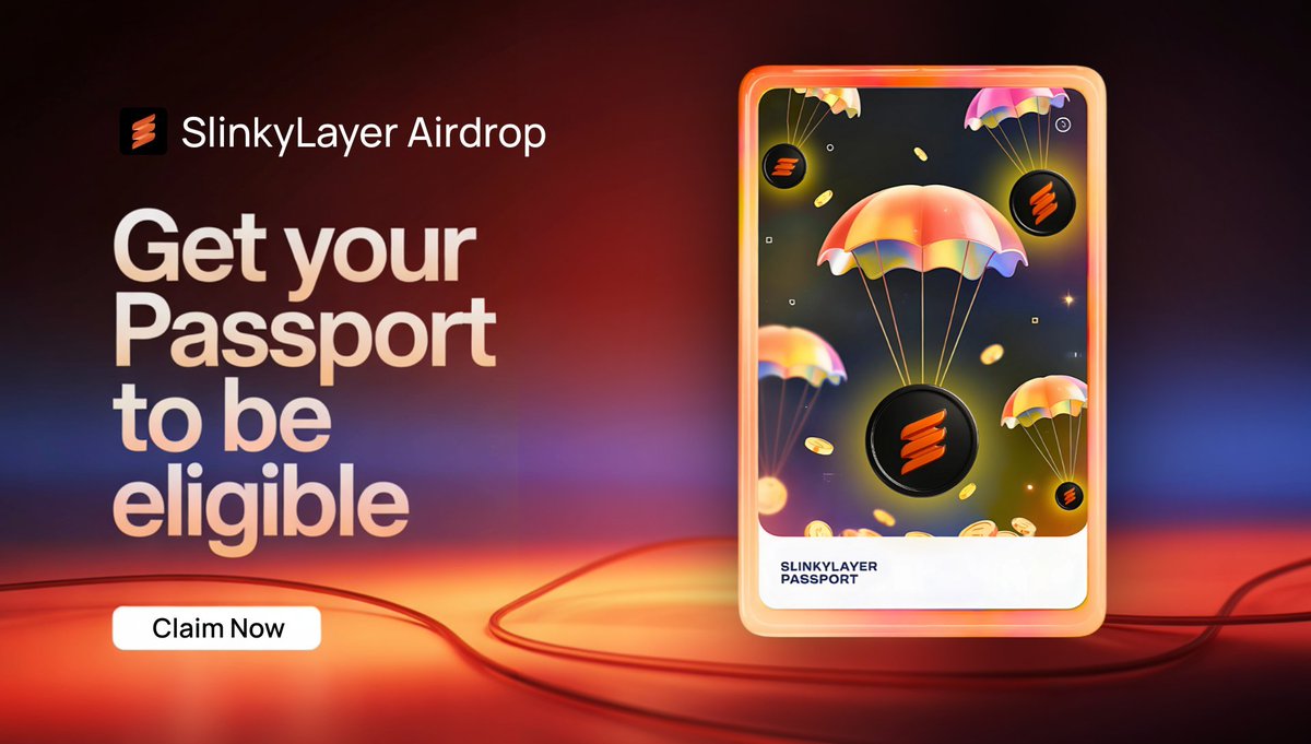 ✨ SlinkyLayer Airdrop Registration is LIVE💥

SlinkyLayer Genesis Testnet v2 is now integrated with <a href="/babylonlabs_io/">Babylon</a>, creating the first Bitcoin-Secured Network for DeFAI 🧡⚡️ <a href="/babyloneco/">Babylon Ecosystem</a>