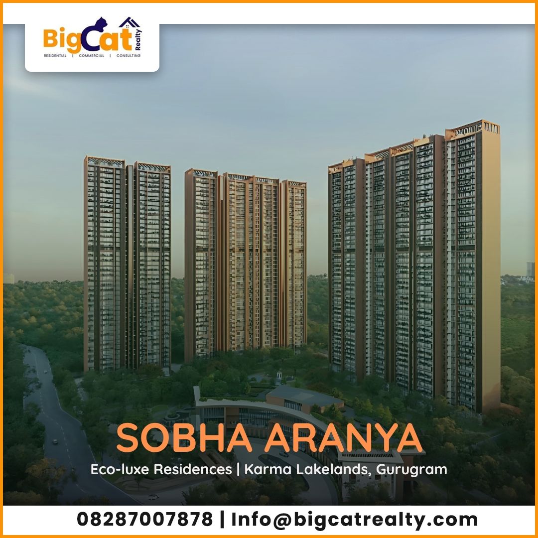 BigCat Realty (@bigcatrealty) on Twitter photo Live sky-high & sustainably at Sobha Aranya, Karma Lakelands 🌿🏙️
Eco-luxe | High-rise | Elite Amenities
📞 08287007878 | ✉️ info@bigcatrealty.com
#SobhaAranya #EcoLuxury #GurgaonHomes #BigCatRealty Live sky-high & sustainably at Sobha Aranya, Karma Lakelands 🌿🏙️
Eco-luxe | High-rise | Elite Amenities
📞 08287007878 | ✉️ info@bigcatrealty.com
#SobhaAranya #EcoLuxury #GurgaonHomes #BigCatRealty