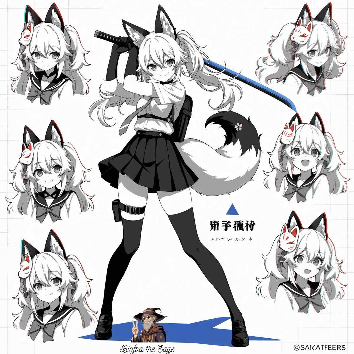 blafba_art's tweet photo. Good morning all,

Let me help you get to the weekend with this super cute, deadly and fluffy foxgirl 🥰 

#AiAnime #AIArtworks #AIcommunity #AIgirl #aigenerated #stablediffusion #AIart #Aianimegirl #AIイラスト #Anime #AIArtGallery #aiillustration #SDXL #foxyfriday https://t.co/hIgsalSMHT
