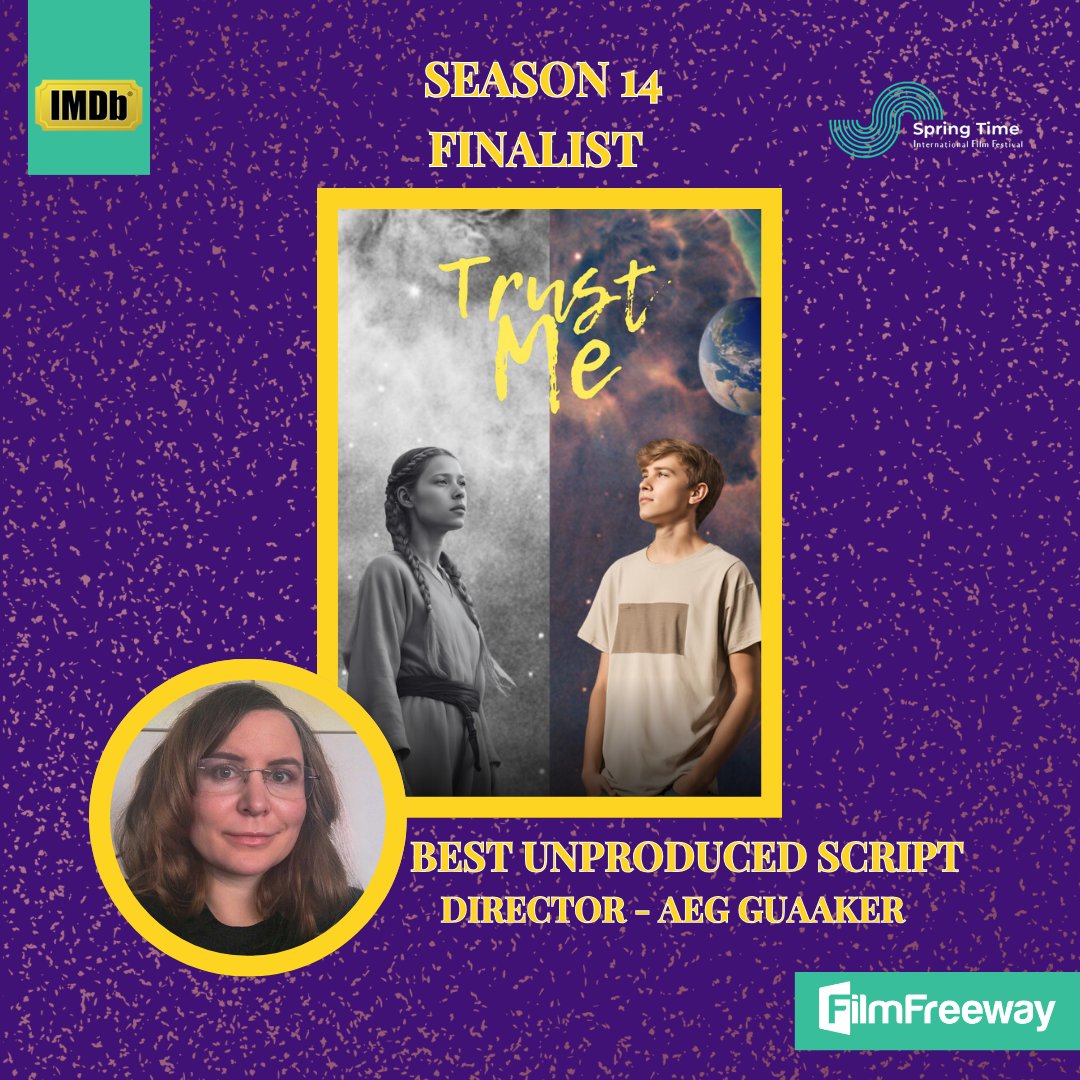 Springtime_iff's tweet image. Congratulations to Aeg Guaaker for being the finalist for Trust me at our prestigious Film festival!🎉
Best wishes to you and your amazing team on this exciting journey.🎉
#filmfestival #imdb #submityourfilm #springtime_iff
