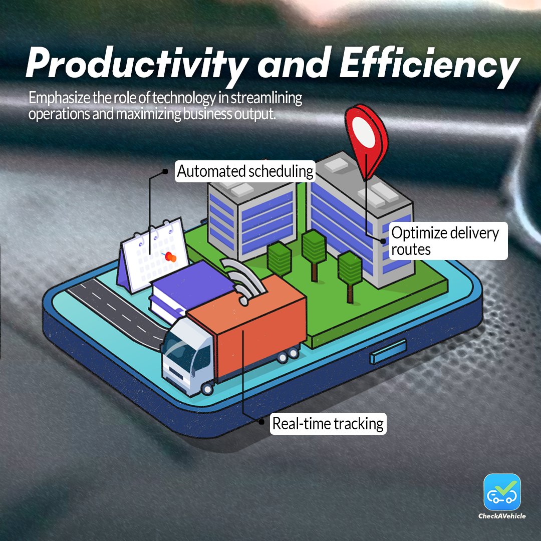 trackerteer's tweet image. With GPS tracking and route optimization, companies reduce fuel costs by 13% and boost delivery speed.

Fully optimise your fleet with CheckAVehicle! Available on the playstore and the appstore. 📱 #Efficiency #Fleetmanagement #CarChecklist #AutoCare