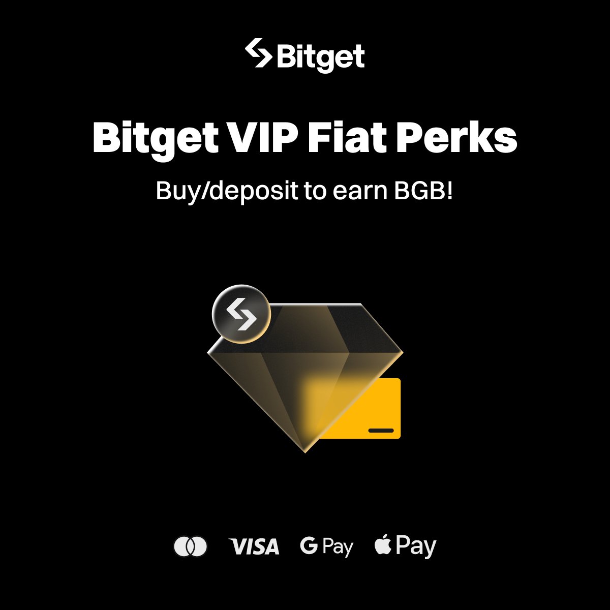bitget's tweet photo. Unlock exclusive incentives: 

Claim a share of a 50,000 BGB campaign pool when you buy crypto with a credit/debit card or top up your fiat balance via bank deposit!

Join https://t.co/hqVk2hZuA4 https://t.co/0wvy31Idpg