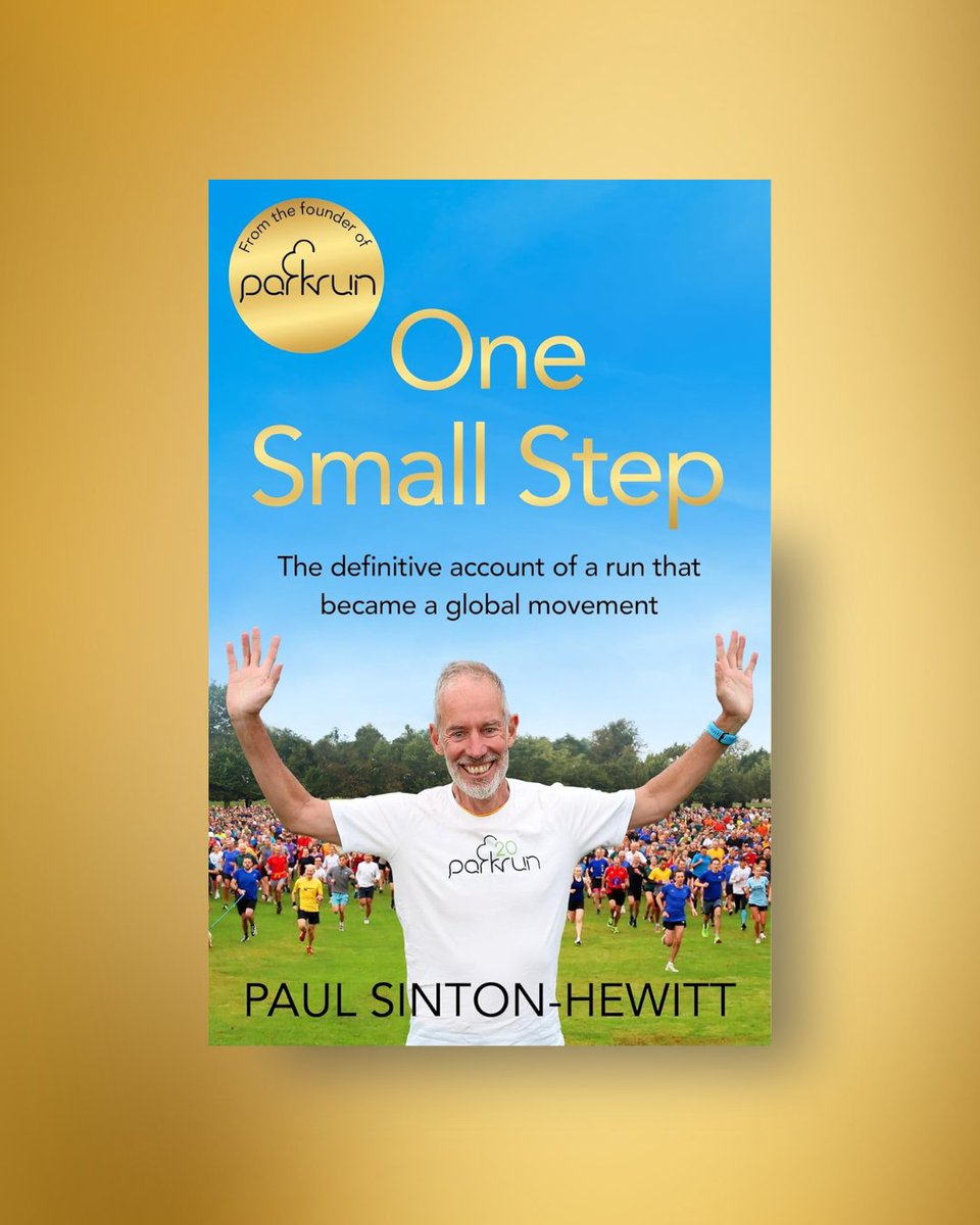 TheSohoAgencyUK's tweet image. One Small Step by Paul Sinton-Hewitt, founder of @parkrun, is out in the world! 🏃🏃♀️🌎🌎
This is the story of a simple idea that turned into a global movement. This is the story of parkrun, told for the very first time from the man who started it all. ⚡️