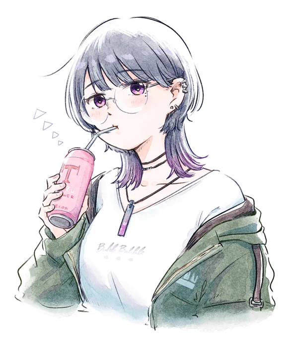 #泡色模様