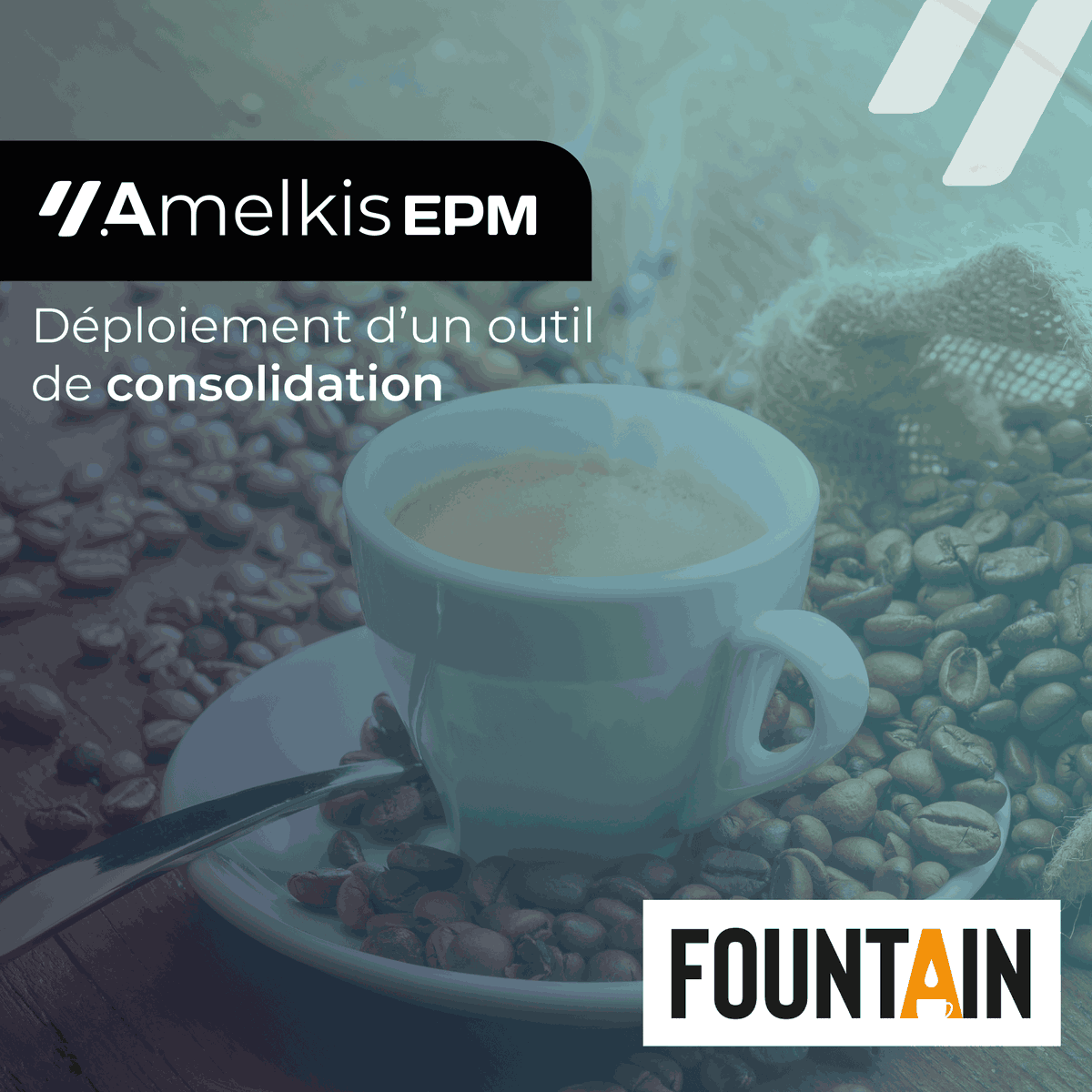amelkis's tweet photo. 📢 Fountain Group fait le choix de l'outil Amelkis EPM pour réaliser sa consolidation !

Merci à Fountain Group pour leur confiance en notre expertise ! 🚀 https://t.co/xALQwM5y6d