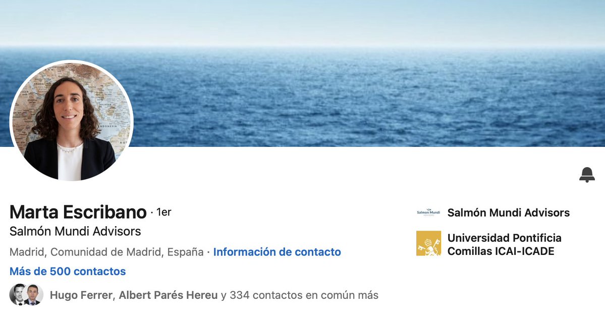 🌍 Ayer tarde contamos con nuestro nuevo fichaje estrella: Marta Escribano <a href="/MartaEscribanoL/">Marta Escribano</a>, Analista en Salmón Mundi Advisors y titulada por <a href="/UCOMILLAS/">Universidad Pontificia Comillas</a> ICAI-ICADE, para una sesión apasionante sobre materias primas como inversión alternativa. Con ella, cerramos el Módulo 16 en el