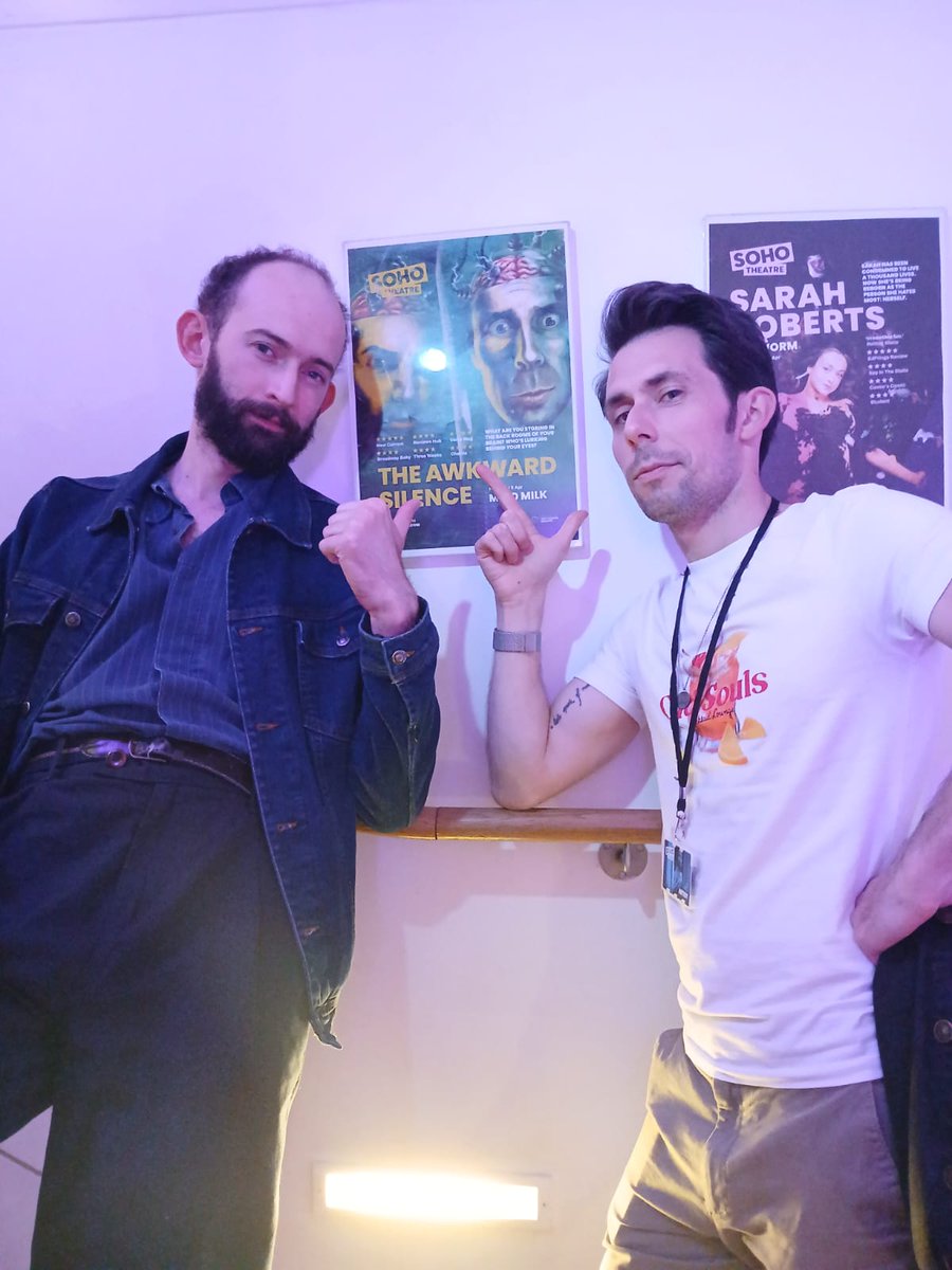 The_Awkward_S's tweet image. Thank you, @sohotheatre. Good Lord we had a good time. Beware Lord Cream.