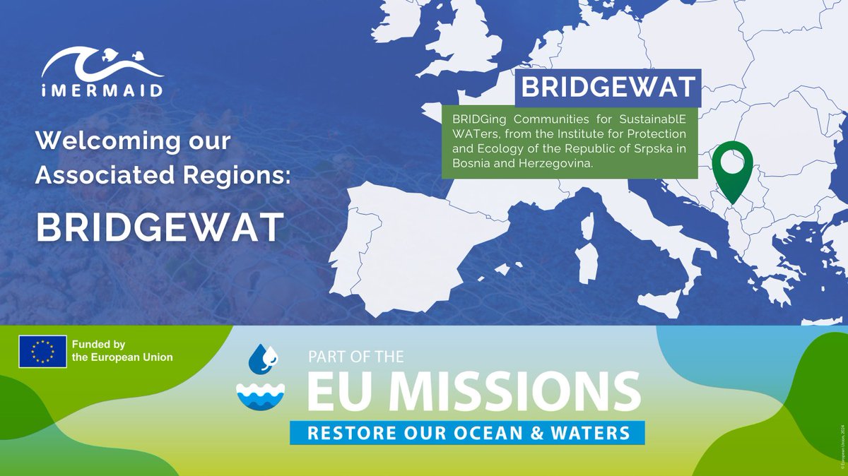 iMERMAID 🇪🇺 (@imermaid_eu) on Twitter photo 🌍Meet <a href="/imermaid_eu/">iMERMAID 🇪🇺</a> Open Call 1 associated region: <a href="/ekoinstitut/">Институт за заштиту и екологију Републике Српске</a> & their BRIDGEWAT project!
▶️BRIDGEWAT aims to bridge the gap between science & public understanding of #water chemical #pollution.
🔗Learn more: imermaid.eu/bosnia-and-her… 🌍Meet <a href="/imermaid_eu/">iMERMAID 🇪🇺</a> Open Call 1 associated region: <a href="/ekoinstitut/">Институт за заштиту и екологију Републике Српске</a> & their BRIDGEWAT project!
▶️BRIDGEWAT aims to bridge the gap between science & public understanding of #water chemical #pollution.
🔗Learn more: imermaid.eu/bosnia-and-her…