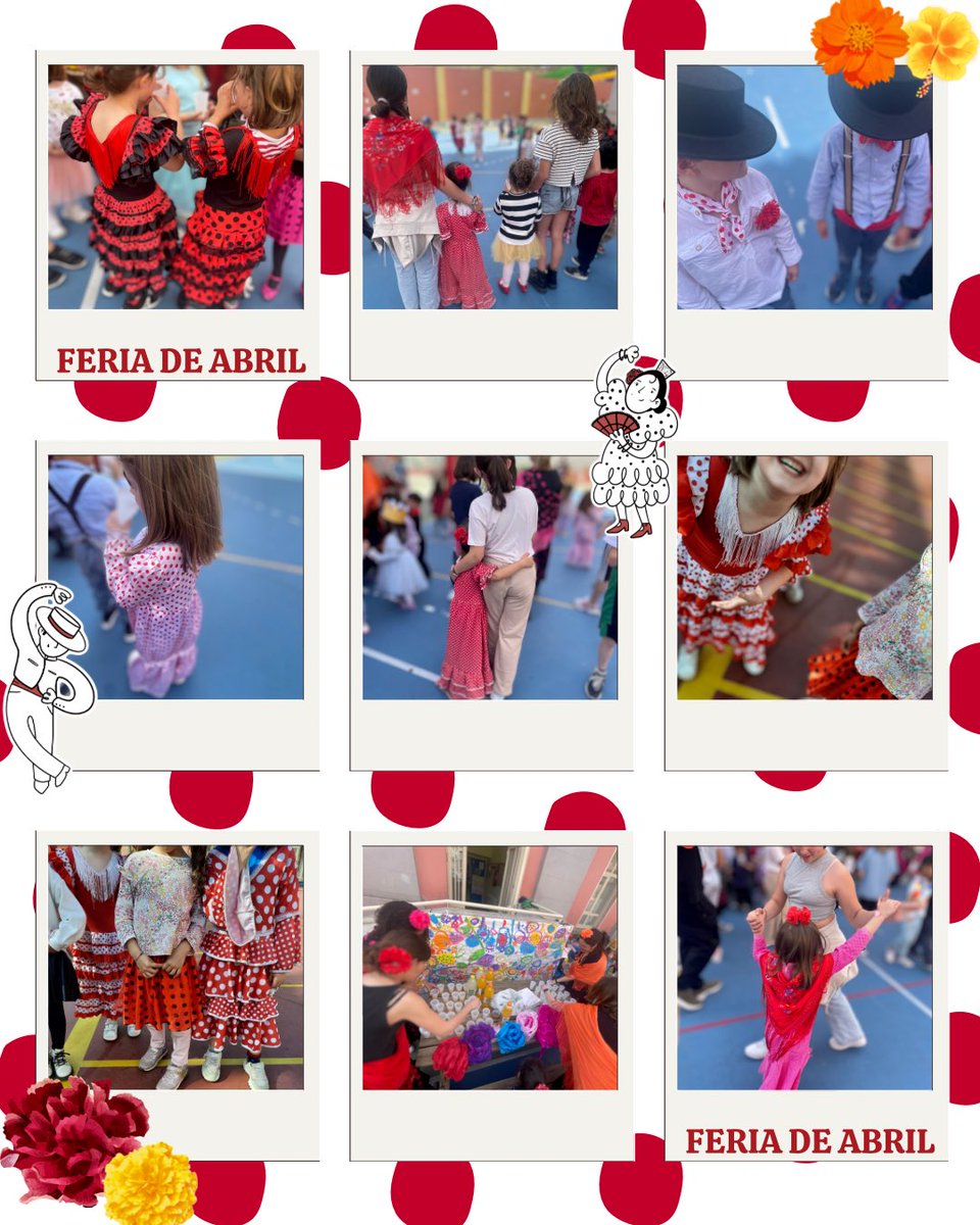 Ayer fue un día diferente donde en Infantil pudieron vivir la alegría y fiesta de la Feria, acompañados por sus queridos alumnos de sexto a los que ya muchos tienen como referentes. 💃🏻☀️🎶