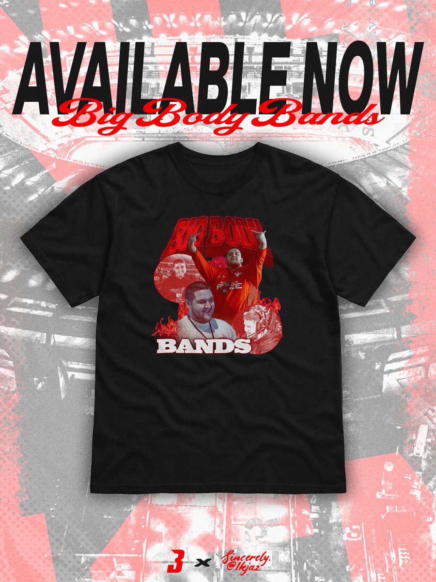 The 'BIGBODYBANDS' Collection
NOW AVAILABLE.

bigbodybands-shop.fourthwall.com

(Please send me screenshots if you order a shirt  ❤️)
Designed by <a href="/1kjaz/">Jaz</a> 🐐
