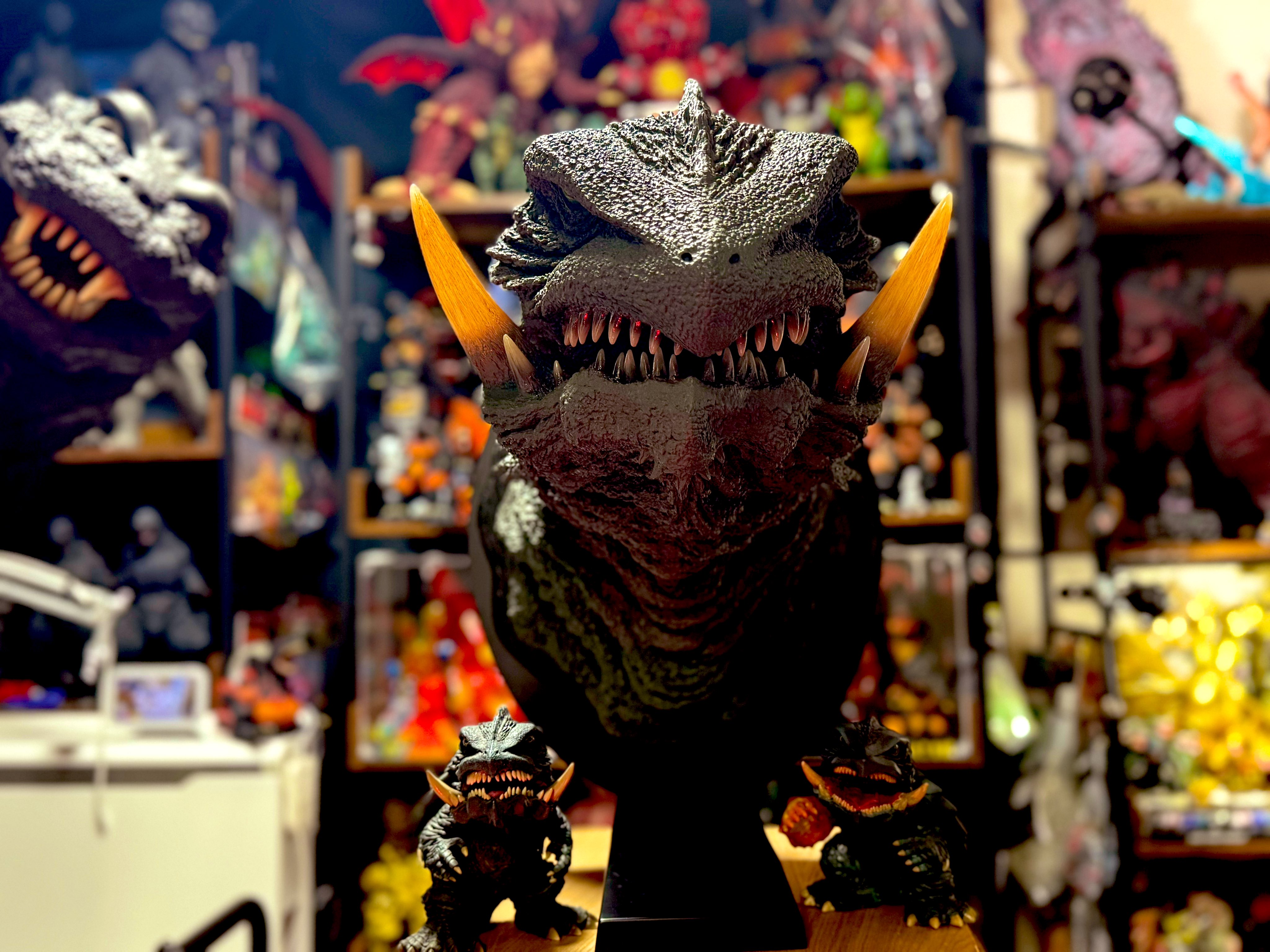 幻の究極造形 CCP×黒龍工房 ガメラ3（1999）ヘッドモデル 彩色版