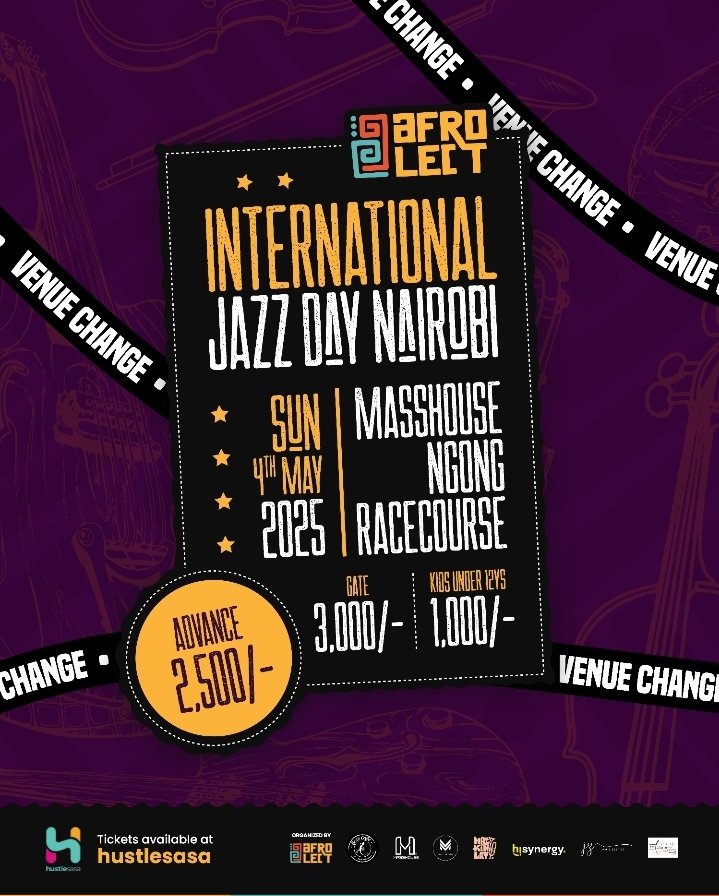 AfrolectFest's tweet photo. Also, please note the NEW VENUE - @masshouse_ke

May the 4th be with you!

Ticket prices are:
Kids under 12 = 1,000 bob
Advance tickets - 2,500 bob
Gate tickets - 3,000 bob. https://t.co/PJVtOzZYrr
