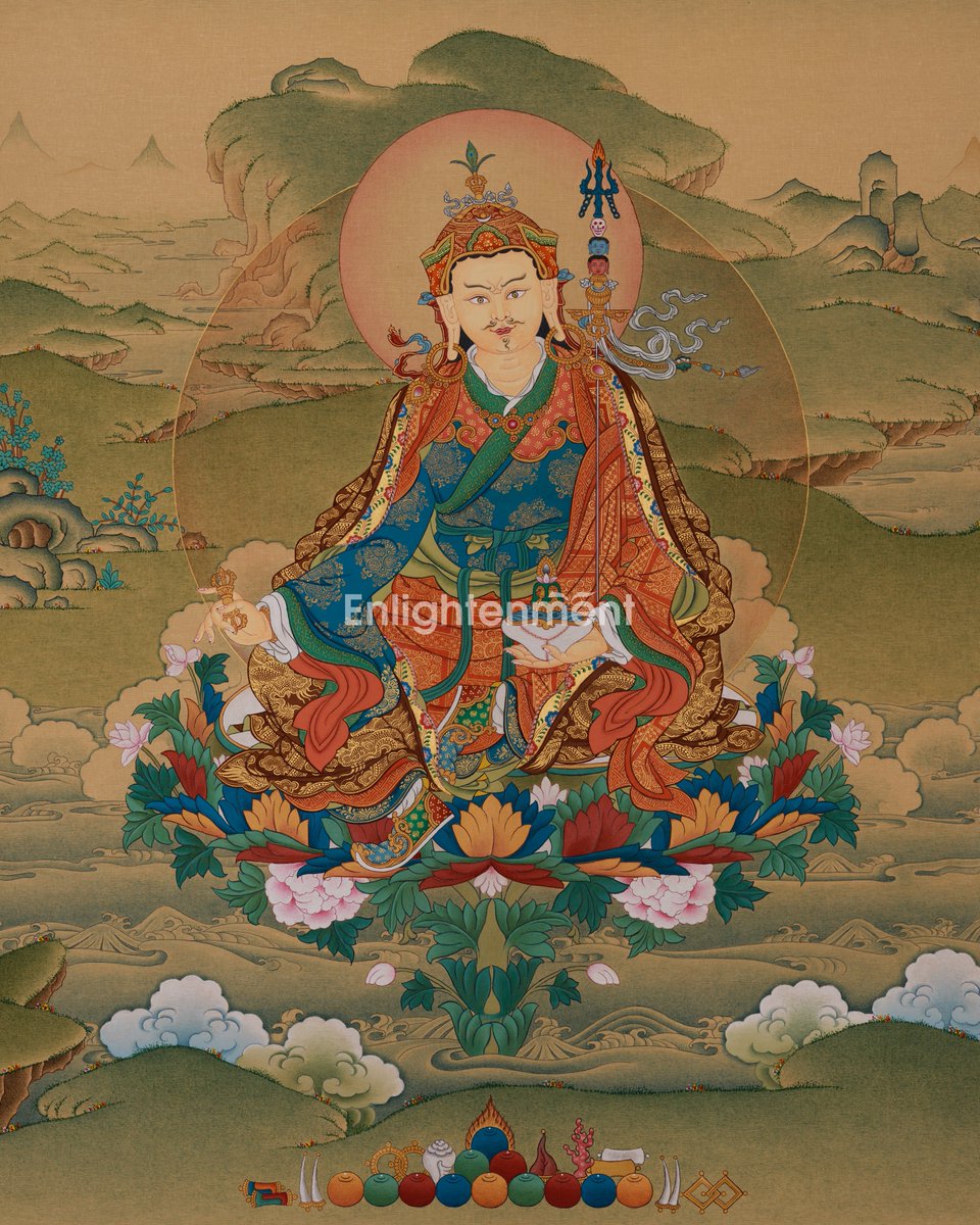 Enlighten88's tweet photo. Om Ah Hum Vajra Guru Padma Siddhi Hum

We call upon Guru Rinpoche’s blessings, seeking protection, guidance, and transformation.

May his wisdom lead us to inner peace. 🙏

SKU: 22389

#GuruRinpoche #Padmasambhava #MantraMeditation #OmAhHum #SpiritualAwakening #DivineGuidance https://t.co/8NdfzLojYZ